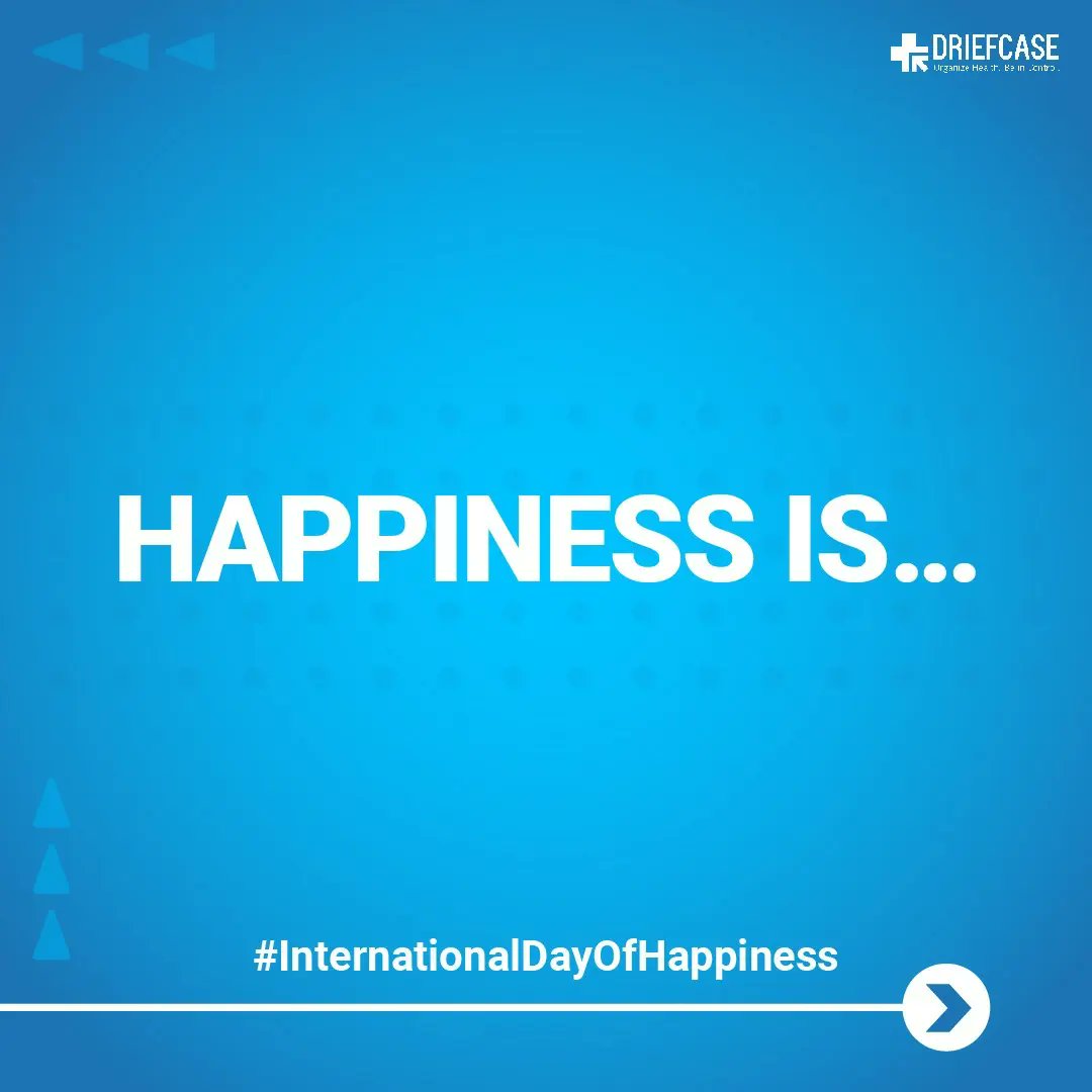 DRiefcase's tweet photo. This #WorldHappinessDay, say goodbye to old paper medical records and switch to a more organized way of maintaining your family’s medical records digitally. Be Organized, Be Happy!

#Driefcase #ReportKoReportKaro #Happiness #MedicalRecords https://t.co/NY5ldl2Hko