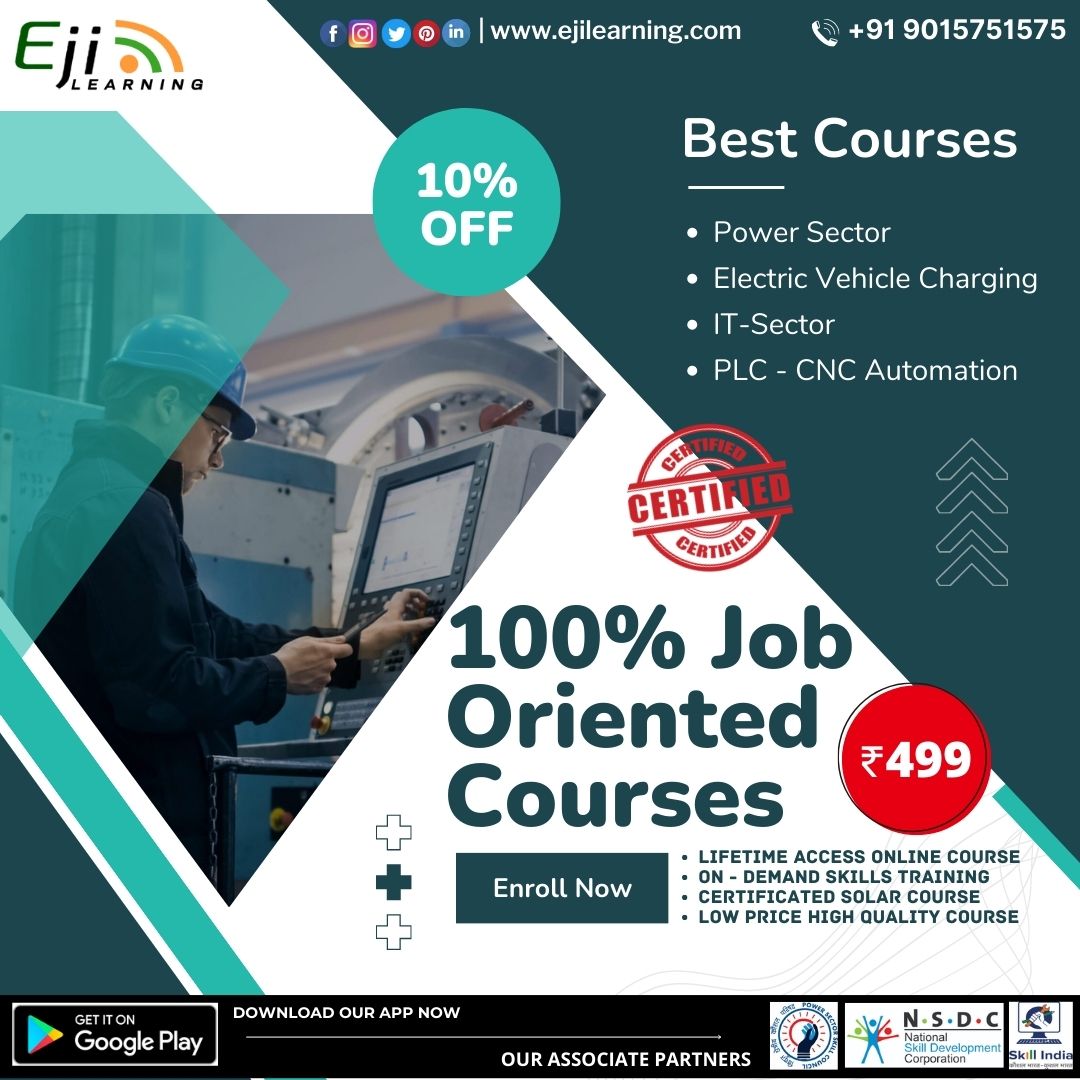 100% Job oriented Course - The Best Solution for growing Your Career @ejilearning
Follow @ejilearning
Featured #ejilearning
#ejilearning #solar #solarenergy #solarpower #solarpowered #renewableenergy #sustainable #cleantech #naturalresources #solarsystem #solarpanels #solarindia