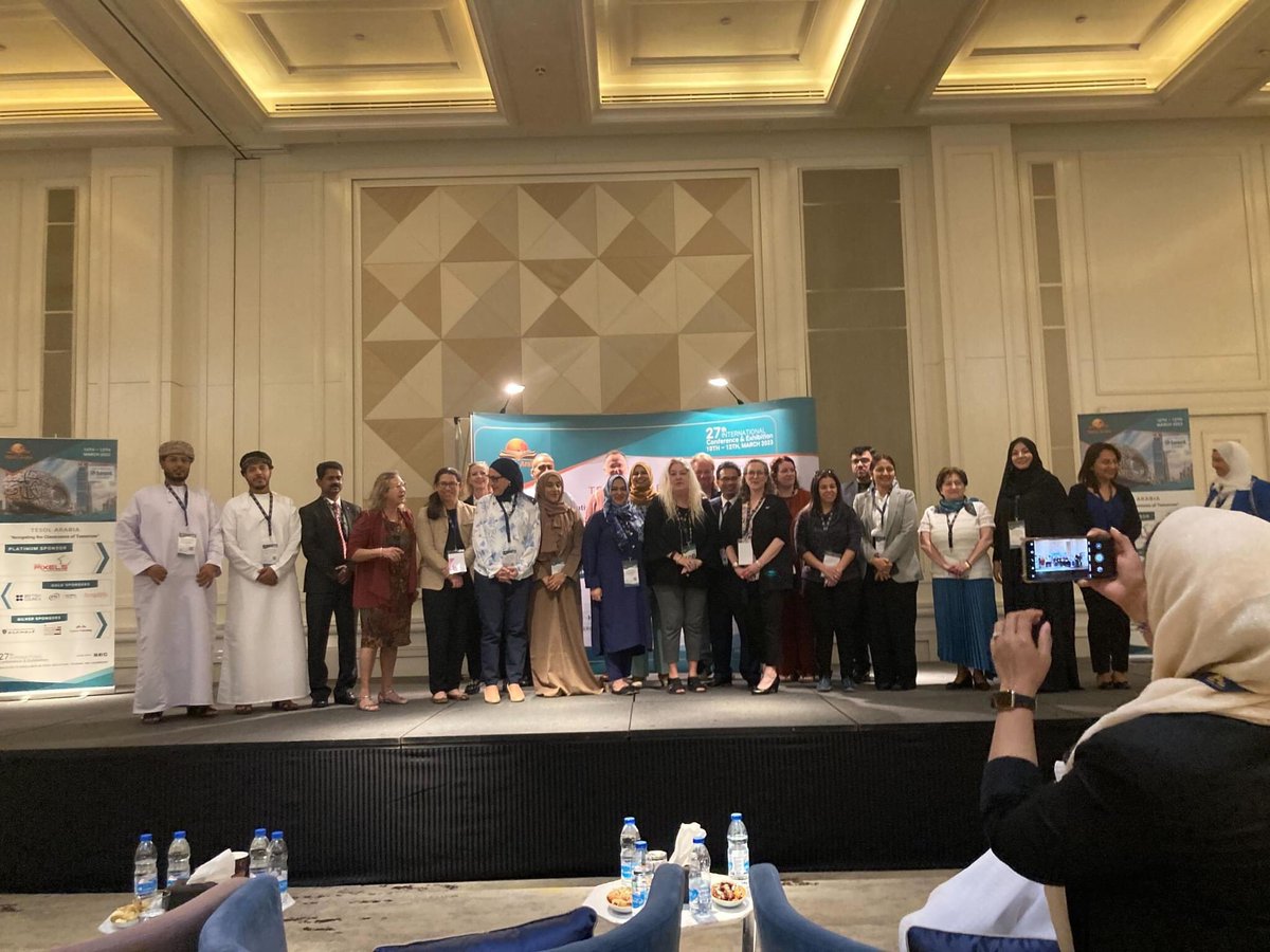 Shujaat_English's tweet photo. I am happy to share that I participated in the recently held TESOL Arabia conference and delivered a presentation on ‘ Using Instant Messaging for Better  Results in IELTS’ https://t.co/ZHQs2injra