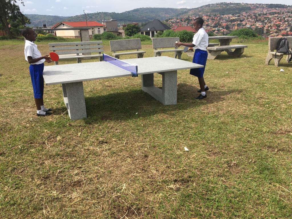 RCGF_Rwanda_Ltd's tweet photo. "Looking for a fun and engaging way to stay active? Look no further than table tennis! Our high-quality tables and accessories are perfect for players of all levels. Start playing today and experience the thrill of this fast-paced game. #RCGF #tabletennis #pingpong #fitness" https://t.co/yI4tHHYNuh