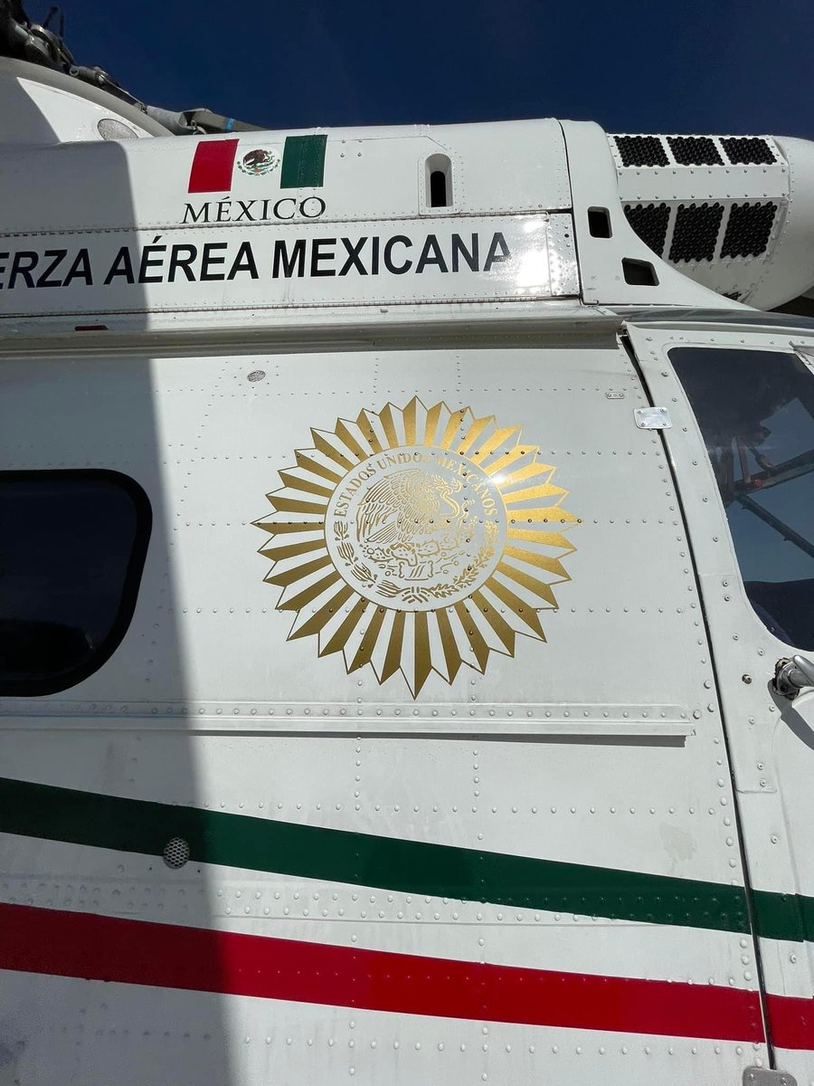 roccolers's tweet image. El #MUMA en la Base aérea de Santa Lucía 🚁✈️🫶🏼 #FAM