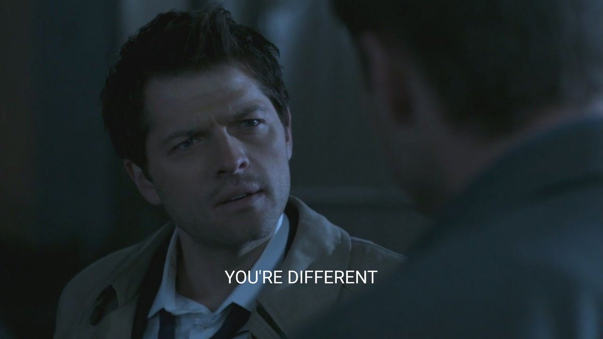 mazza_fanny's tweet photo. You're different...
Look at dean's eyes, he's not used to being told he's special.
Cas didn't have feelings, Dean didn't believe. They healed each other.
#profoundbond #destiel https://t.co/TJ9Ng5BUhe