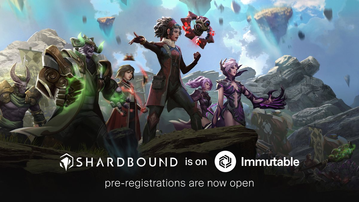 Immutable Games is officially reviving <a href="/shardbound_game/">Shardbound</a>

With Bazooka Tango &amp; experience from <a href="/riotgames/">Riot Games</a> <a href="/Blizzard_Ent/">Blizzard Entertainment</a> &amp; more, we will bring the deep strategic gameplay of Shardbound back to life with true digital ownership to players

Beta Sign-up: shardbound.com