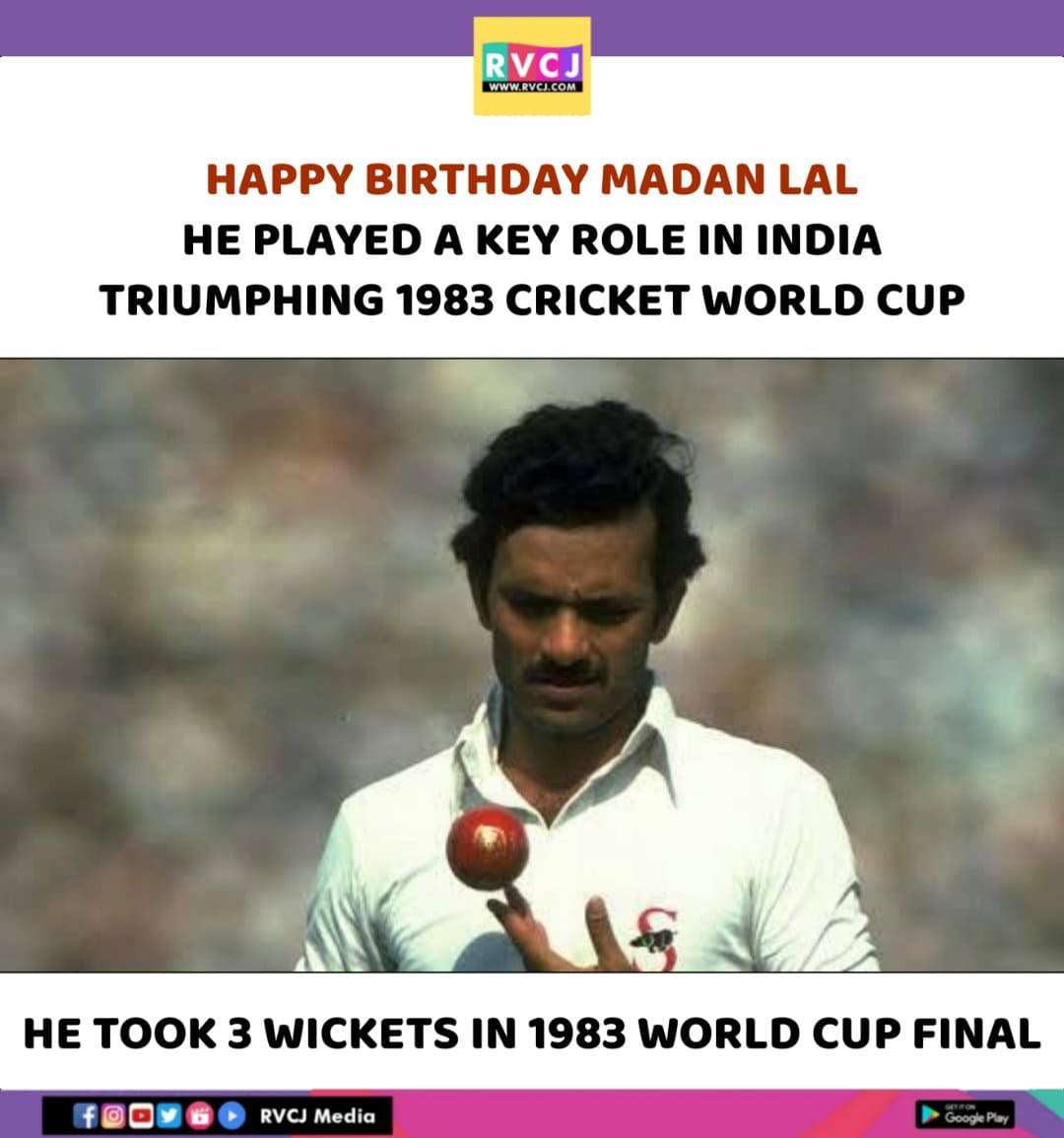 Happy Birthday Madan Lal!   