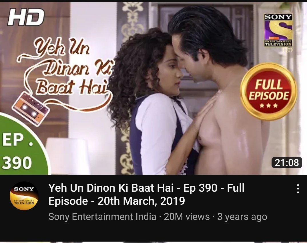 So it's the anniversary of the epic episode 390 today🌚🌚🌚

YT pe 20M+ views hain...Liv pe pata nhi kitne honge🤭🤭🤭

So proud of this Masoom Nirdosh fandom 👏👏😅😅

<a href="/Ashisinghh/">Ashi Singh</a> @irandeeprai

#YehUnDinonKiBaatHai