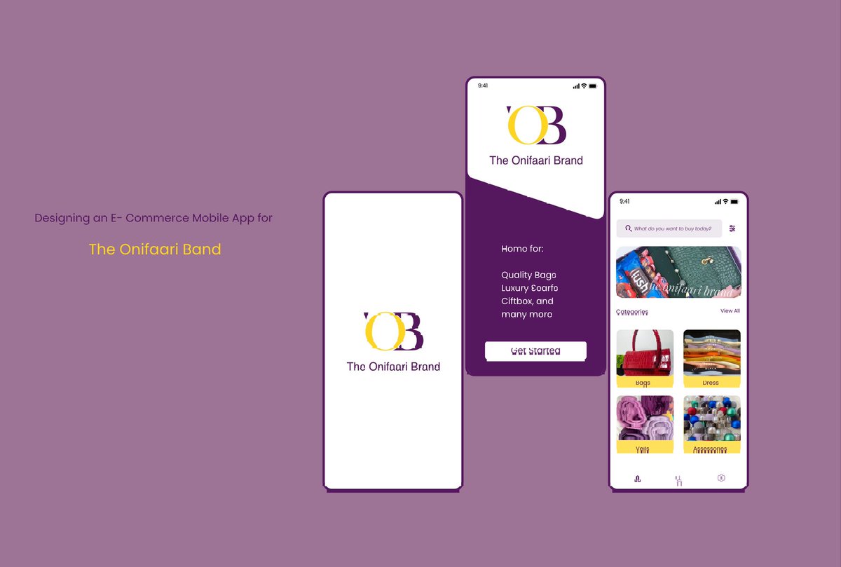 FatimahJadesola's tweet image. In a bid to get better with my #uidesign , I designed few screens of an e-commerce app, using @Onifaari_Brand , an online vendor &apos;s product description.

I would like to receive feedbacks and suggestions on how to improve.
@theyasmeeniah
@smartofux @ThebestIbrahim   #uxcommunity