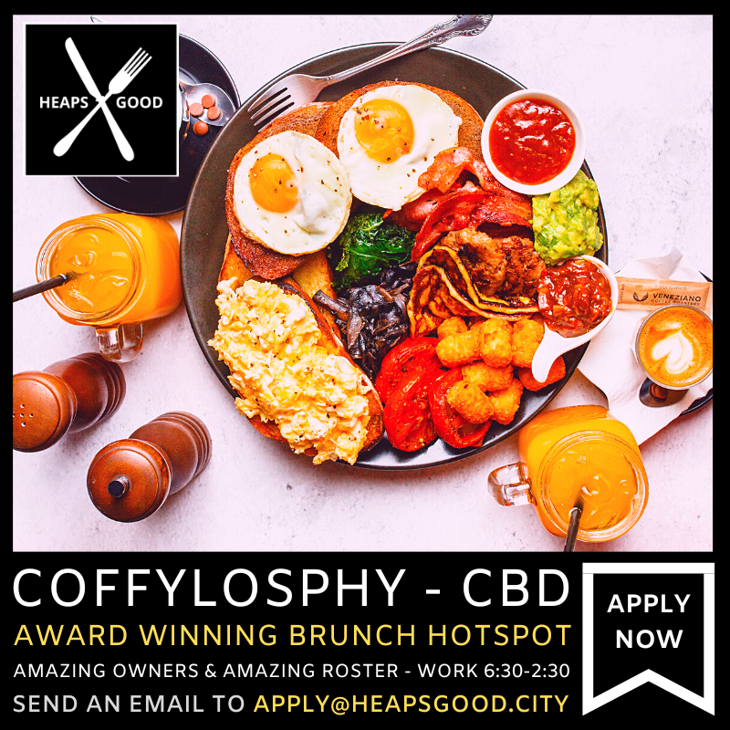 HeapsGoodHospo's tweet photo. Seeking: Breakfast Chef @ Coffylosphy

Suburb: Adelaide CBD  

Salary: Fully Negotiable

Site: https://t.co/YojB99sSsI 

Find out more and discuss career options

Call:  08 7007 9766   Text: 0466 330 003

📲 or Email: hospitality@heapsgood.city https://t.co/8TOghfBSmU