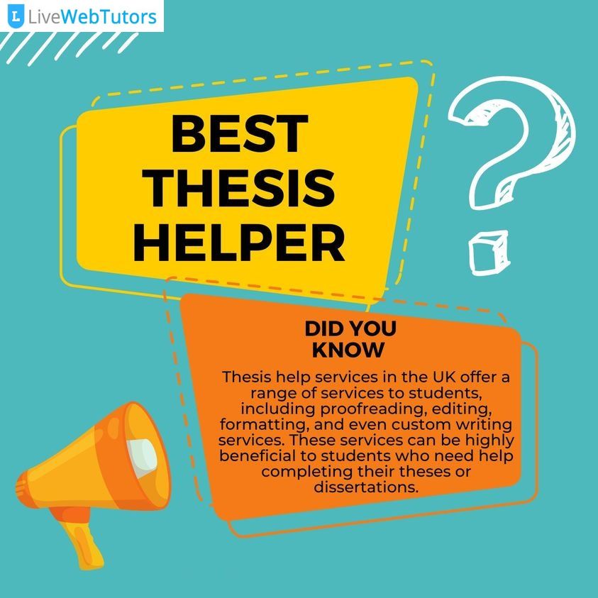 livewebtutorsau's tweet image. Writing a thesis can be a daunting task, but fear not - our team of expert writers in the UK is here to help you out! 

livewebtutors.com/uk/thesis-help

#thesishelp #onlinethesishelp #ukthesishelp #thesis #assignmenthelp #researchpaper #academicwriting #college #writing