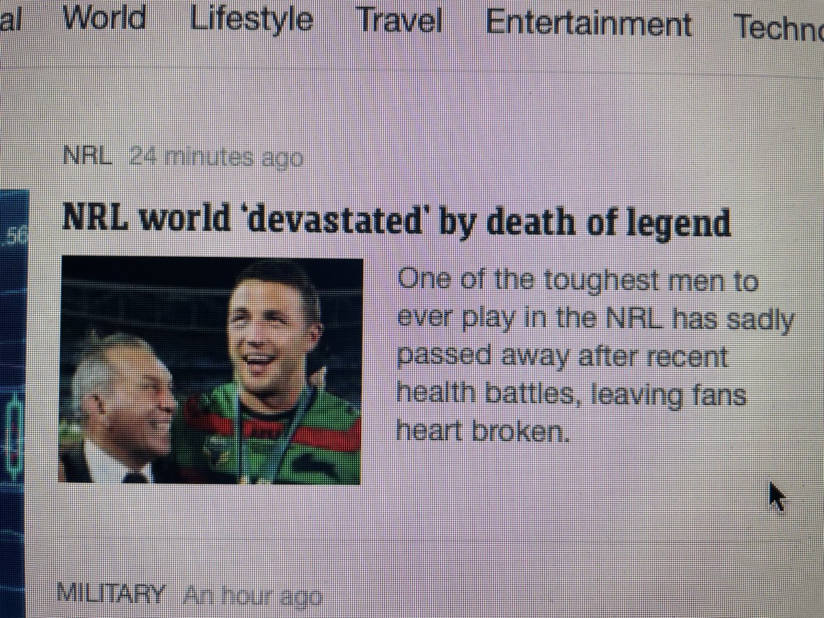 maystation4's tweet photo. @newscomauHQ Why didn’t you use the deplorable clickbait headline you used on your website. Talk about grabbing views off death. Beyond the gutter. https://t.co/UNB0fwIz1K