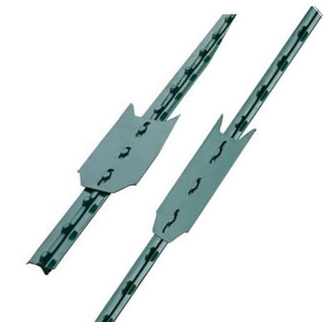 HebeiYishuo's tweet image. T Post
The t-posts range in weight from 1.01 to 1.50 pounds per foot and have distinctive white and silver reflective tips. These posts feature a 3-studded rivet anchor plate.
#POST #tpost 
smartmfy.com/post/t-post.ht…