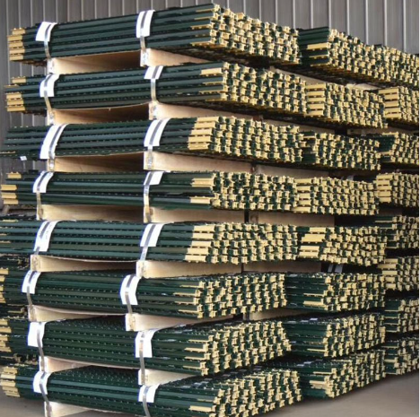 HebeiYishuo's tweet image. T Post
The t-posts range in weight from 1.01 to 1.50 pounds per foot and have distinctive white and silver reflective tips. These posts feature a 3-studded rivet anchor plate.
#POST #tpost 
smartmfy.com/post/t-post.ht…