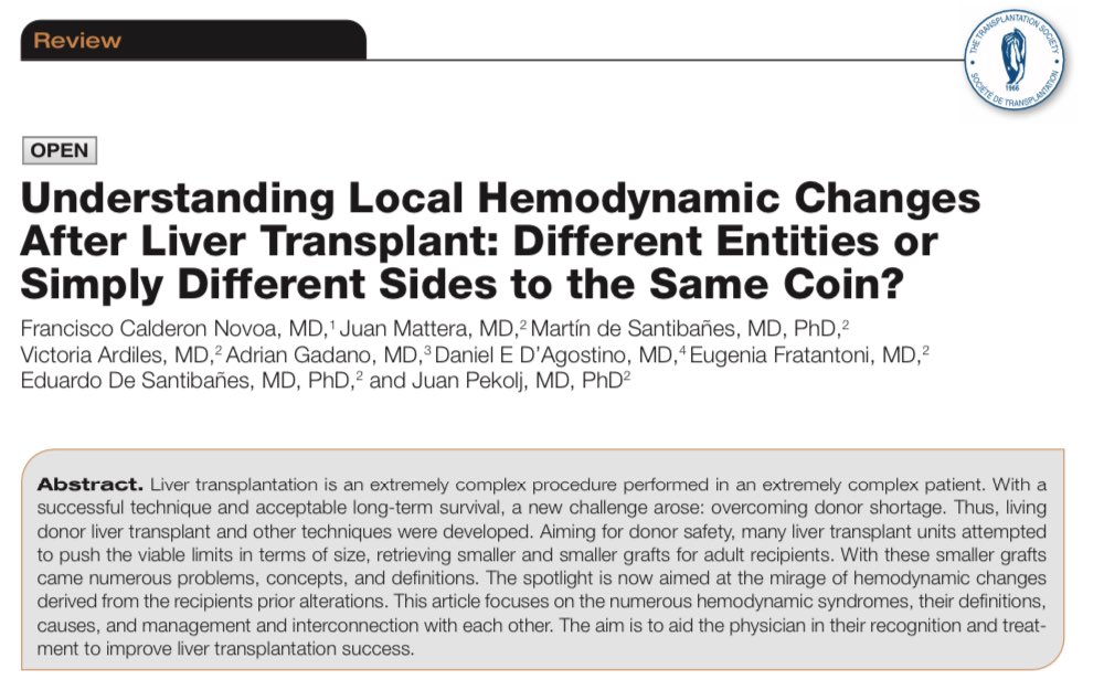 Sunday night read on the way 🚎to a procurement 🏥 about Hemodynamic Changes After Liver Transplant  with pretty cool algorithm to assess flow changes to the graft 😷🇨🇭journals.lww.com/transplantation direct/Fulltext/2022/09000/Understanding_Local_Hemodynamic_Changes_After.10.aspx