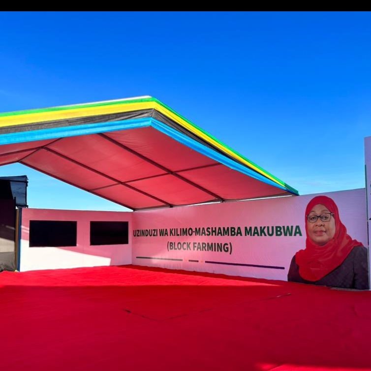 Agenda 10/30 Uzinduzi wa mradi wa mashamba makubwa (block farming).  Building a Better Tommorow  @tzagriculture <a href="/CarolNdosi/">CarolNdosi</a> <a href="/MalemboFarm/">Malembo Farms</a>