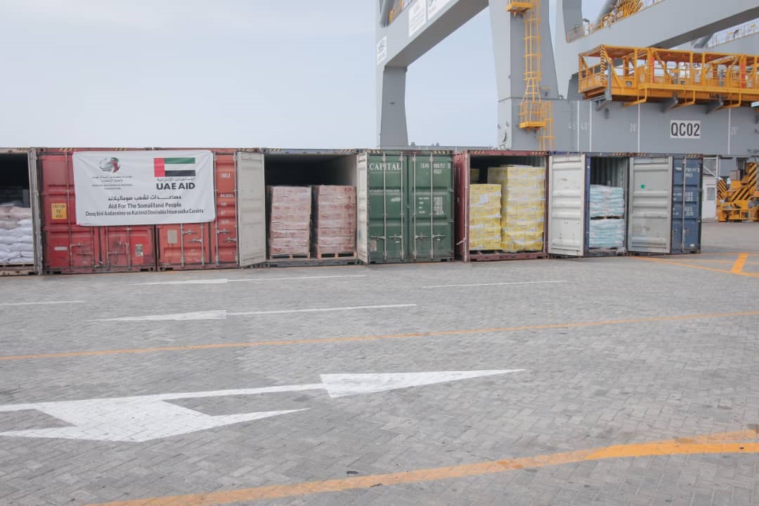 NADFOR has received a food donation from the United Arab Emirates, <a href="/UAEinHargeisa/">UAE Commercial Office Hargeisa</a> the donation was 188 tons for the people affected by the drought.