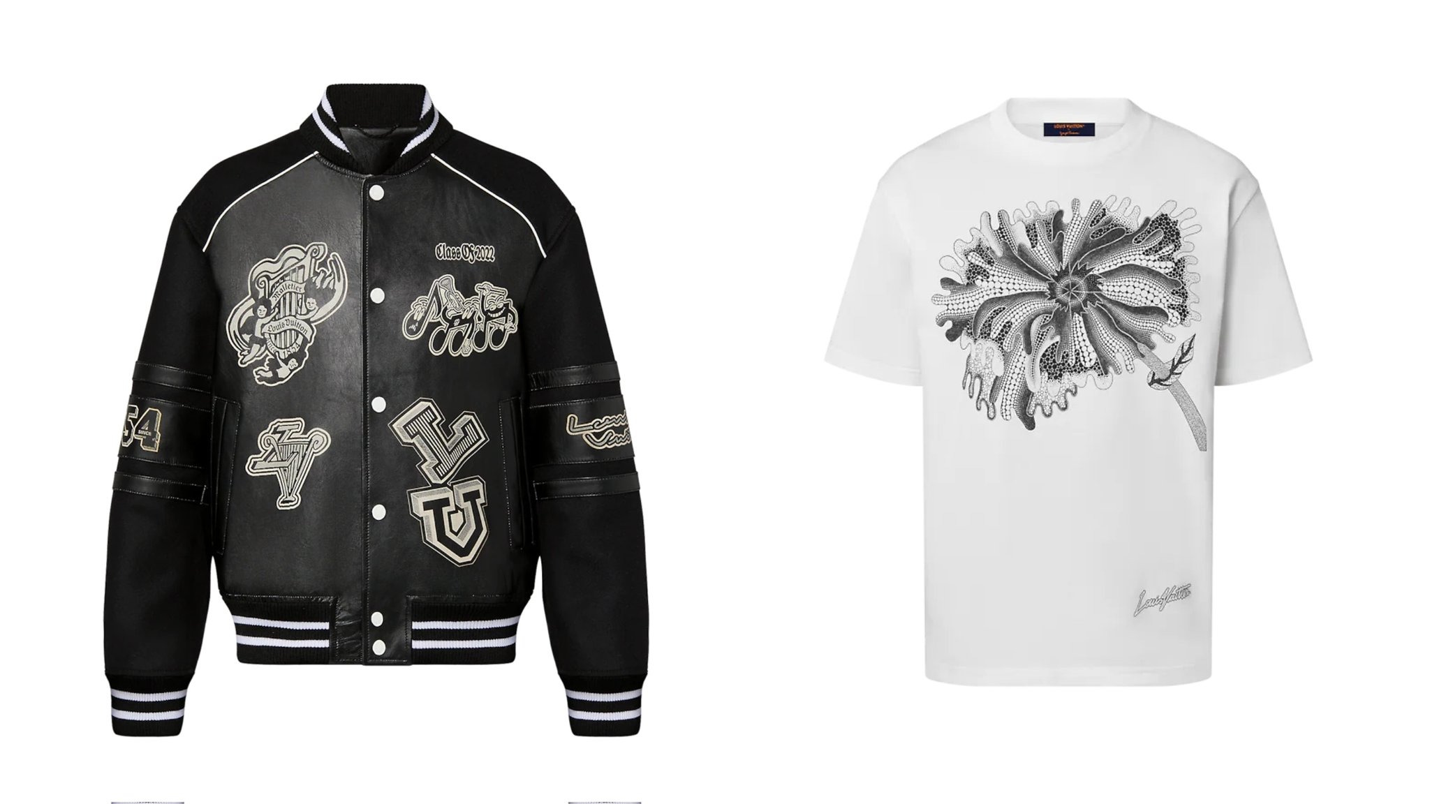 BTS STYLE⁷ on X: JUNG HOSEOK LOUIS VUITTON • varsity blouson • yayoi  kusama psychedelic flower t-shirt • lv ahead beanie black $5360 + $780 +  $560 ( j-hope on yoonmirae's instagram )  / X