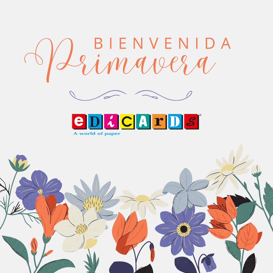 EDICARDS_GRUP's tweet photo. 🌸🐣🌹Ya está aquí la primavera!🌼🪺💐
#edicardsoficial #edicards #primavera #papelería #editorial https://t.co/MOarwy0xqs