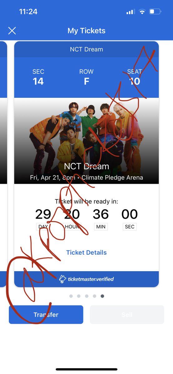 kpoptickets17's tweet photo. WTS NCT Dream Seattle Tickets 

Have: 
2 tickets 
Sec 14, Row F, Seats 9-10 

Selling for $260 each 
(originally paid $360 each)

Accepting paypal g&amp;s as long as you cover the fee. 
#nctdreamtickets #nctdreamtour https://t.co/Rtz40FNoiy