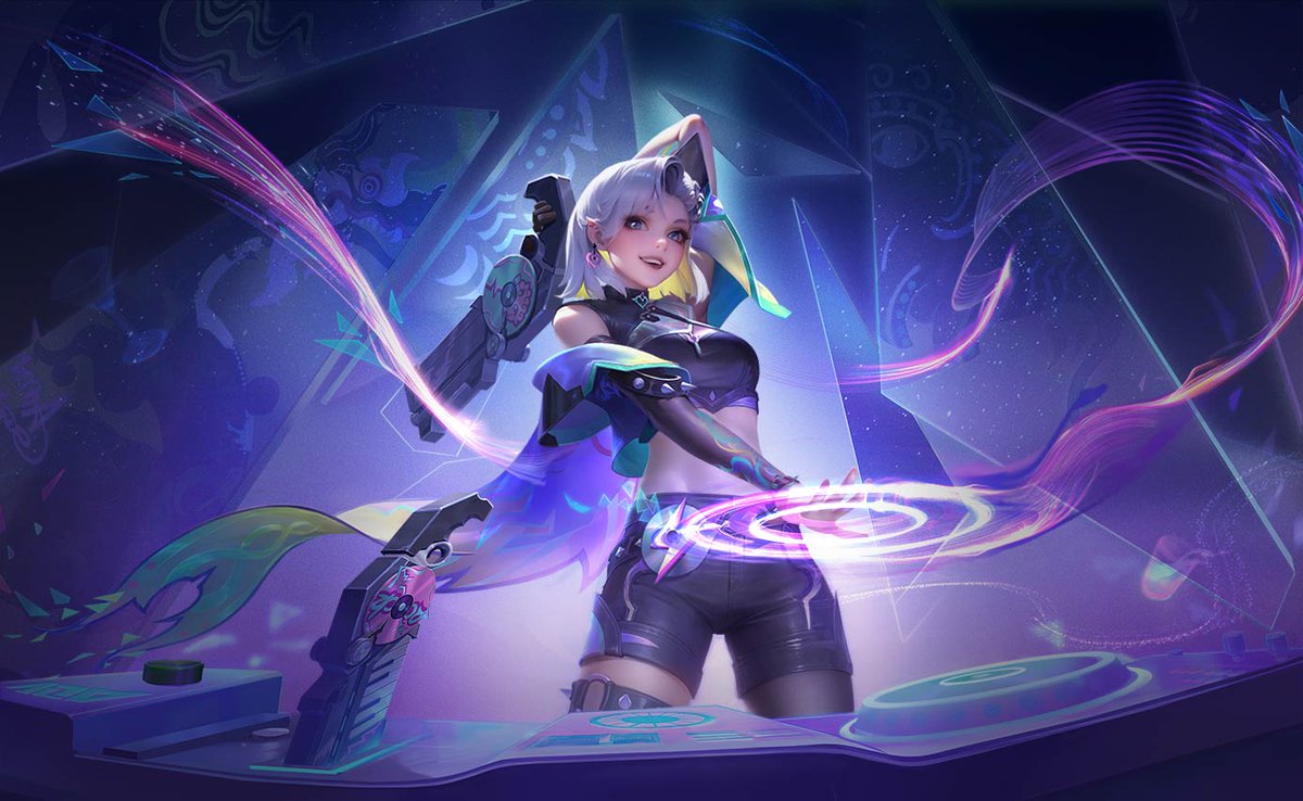 New Skin's Splash Art: Omen, Violet, Mina, Lauriel #nox #aov #rov