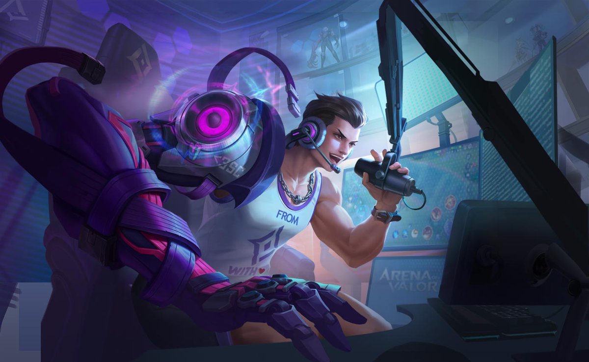 NOX AOV on Twitter "New Skin's Splash Art Errol, Baldum, Rourke nox