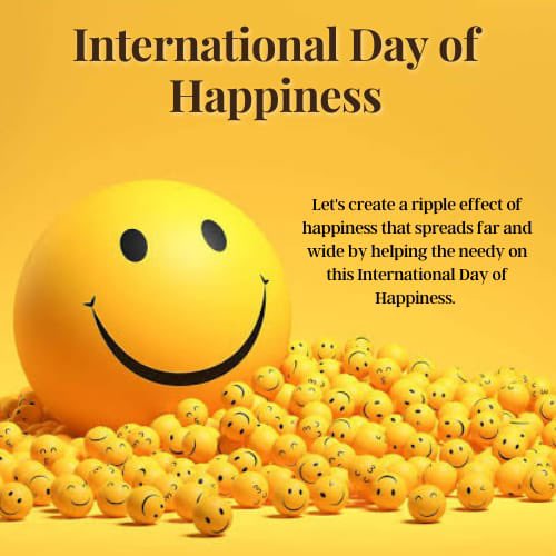 DSSNewsUpdates's tweet photo. The greatest gift of happiness that one can give to oneself &amp; others is through deeds of kindness and selfless services. Let's practice this and be grateful for the gift of life!
#InternationalDayOfHappiness https://t.co/3Ny9ug3yyZ