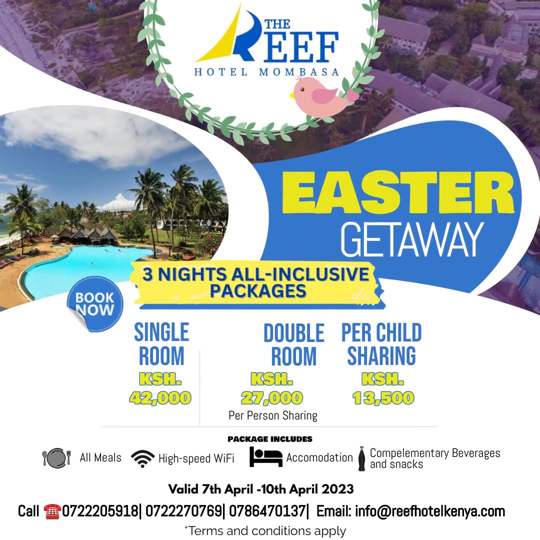 Book Your Easter Holiday With Us 😁