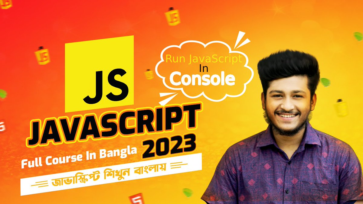 devlopersabbir's tweet photo. JavaScript Full Course In Bangla | Run #JavaScript in Console | Episode -03 | By [ST SABBIR] - 2023
.
.
https://t.co/3mh23oRkiK
.
.
.
.
#vanilla_javaScript #javascript #vanilla_javaScript #javascript #javascriptcourse #javascriptprogramming #javascriptfullcourse #js #codeeditor https://t.co/6cJ9ulDcb2