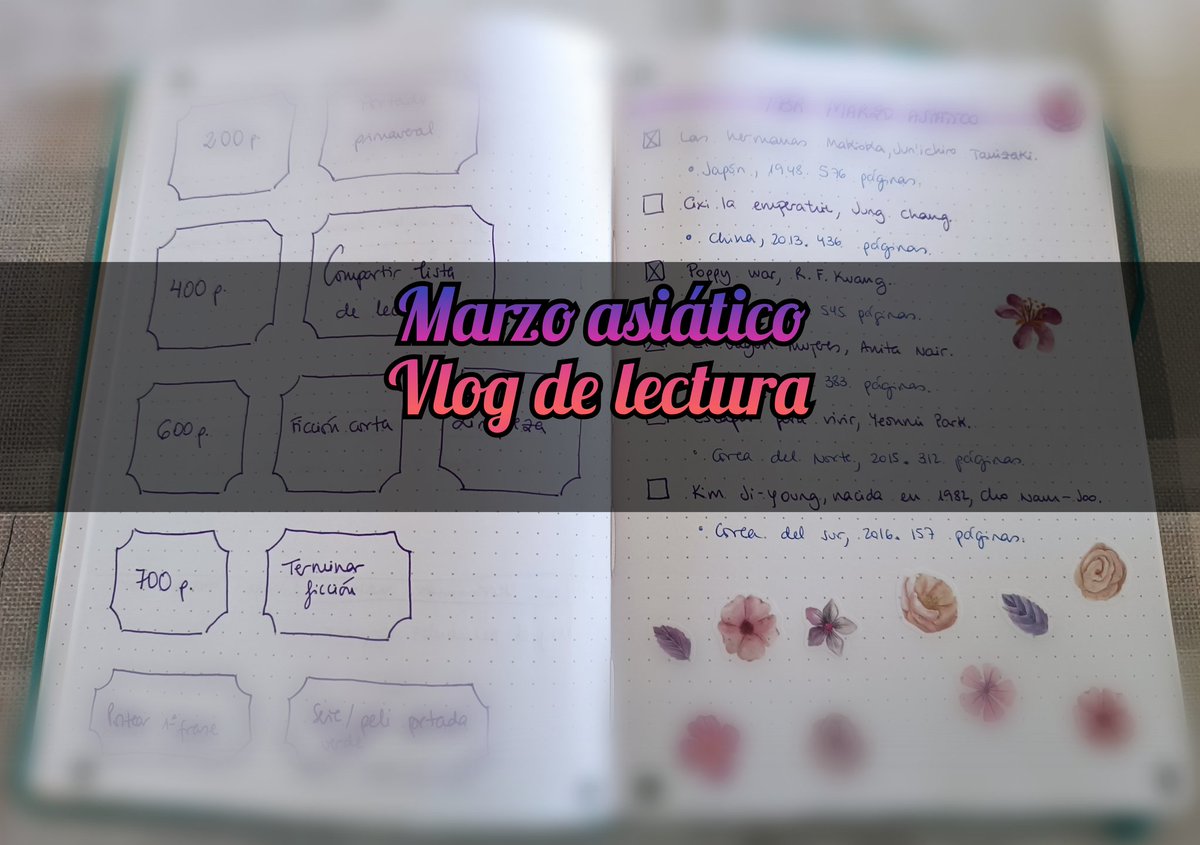 Pachypedia's tweet photo. Buenos días! Hoy en el canal tenéis el primer vlog de lectura del marzo asiático 
https://t.co/q2y5ywZojY https://t.co/0k3yLhFCvK