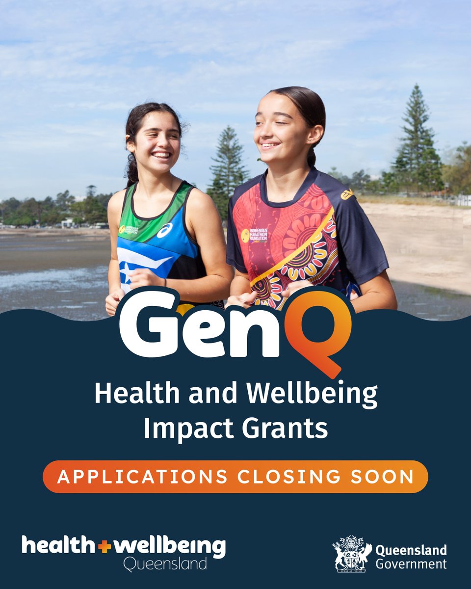 hw_queensland's tweet photo. Applications close this Wed! We're looking for Qld community organisations to help encourage community-led initiatives across Qld to improve health and wellbeing within the community, with a focus on youth. Get your share of $1.6 mil and apply today > https://t.co/24vdsyFgQC https://t.co/7tvIrYKDFm