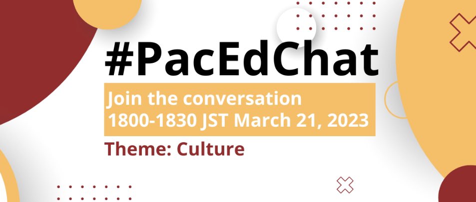 One more day until the third <a href="/DoDEA_Pacific/">DoDEA Pacific</a> #PACEdChat for this spring!  We’re chatting about Culture…get ready! @DoDEA #LeadershipDevelopment #LeadershipMatters #leadershipgrowth #LeadershipTwitter