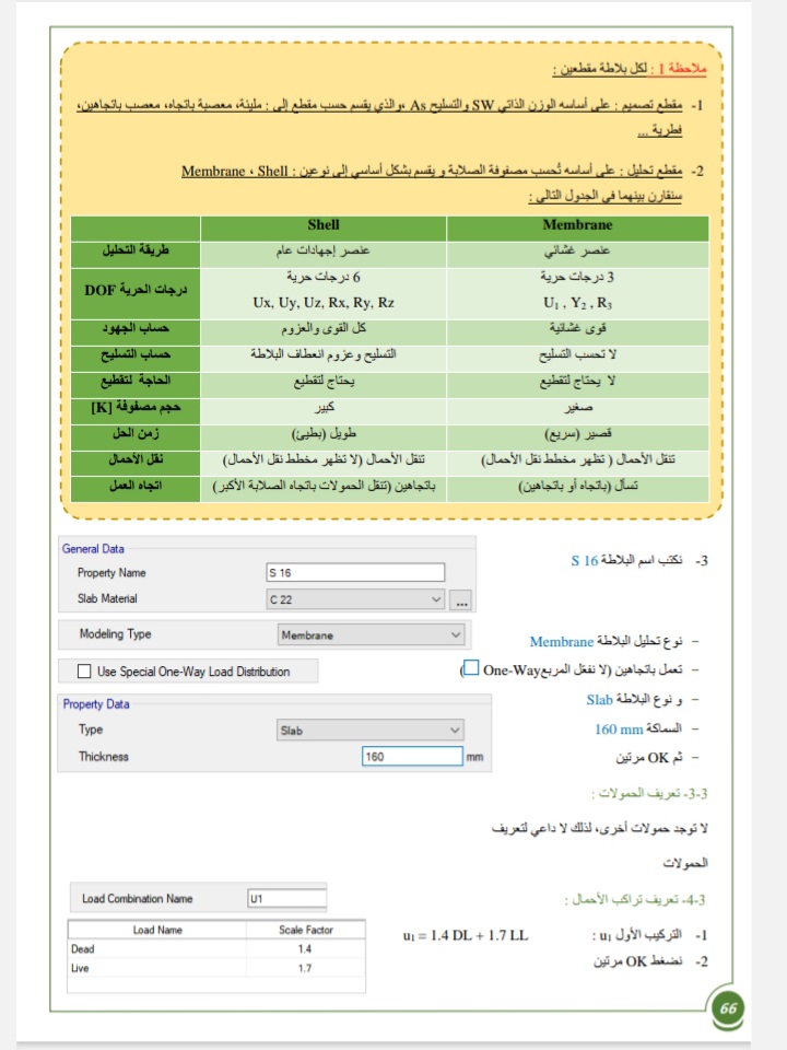 السلام عليكم 
دورة كاملة في #التصميم_الإنشائي باستخدام البرامج للمهندس سامر استانبولي ،الدورة تتناول :
✅برامج Etabs,Safe,Sap 2000
✅عبارة عن ثلاث كتب كل كتاب يشرح برنامج معين بالتفصيل بداية من تنصيب البرنامج وحتى تصميم منشأ كامل
ريتويت وعلق بتم ويصلك الرابط🔥