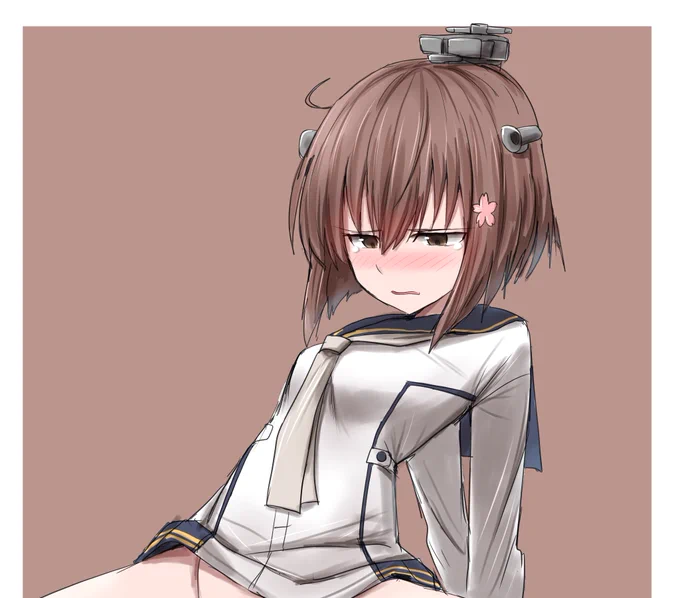 お題の雪風ちゃん。 