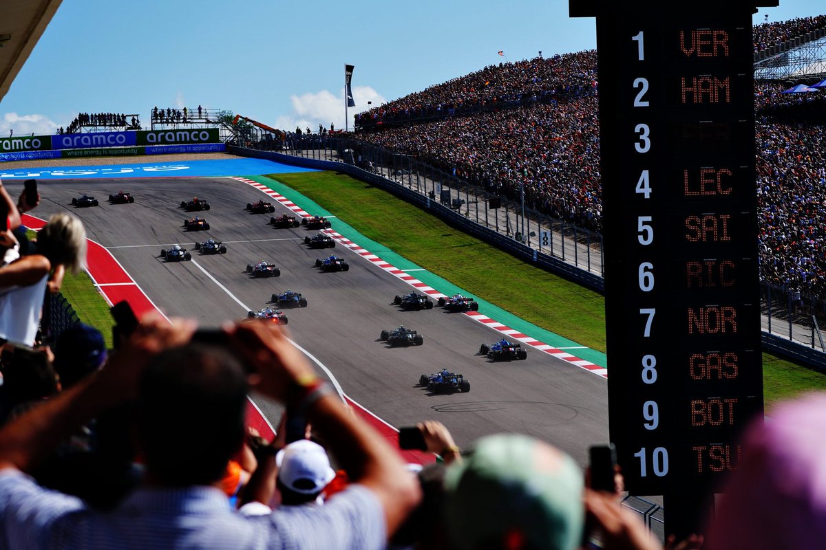 IT'S RACE WEEK! 🤩

#UnitedStatesGP