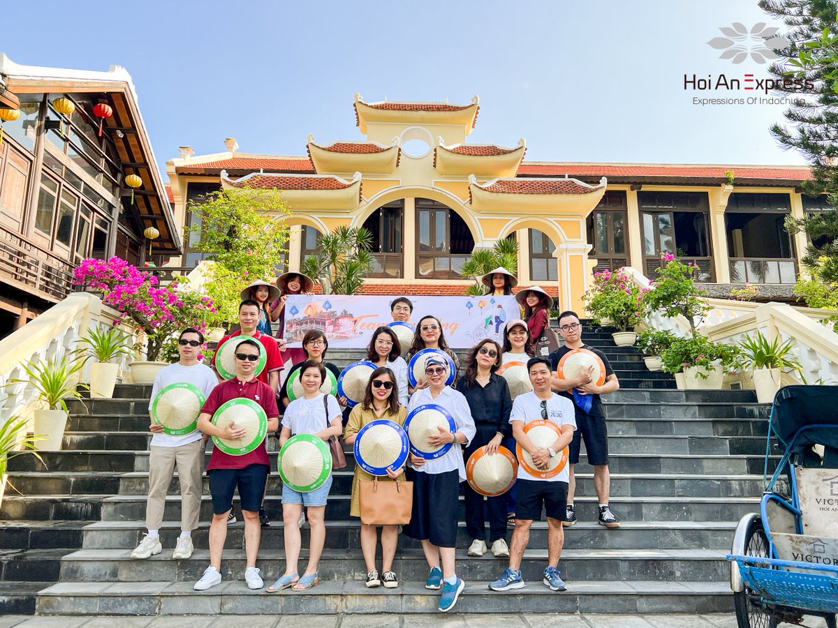 HoiAnExpress's tweet photo. Explore the city’s hidden gems in a new, fun and engaging way through a series of team building
#teambuilding #teambuilding2023 #explorehoian #hoian #travel #hoianexpress #hoianexpresstravel https://t.co/g2yCIxbQUe