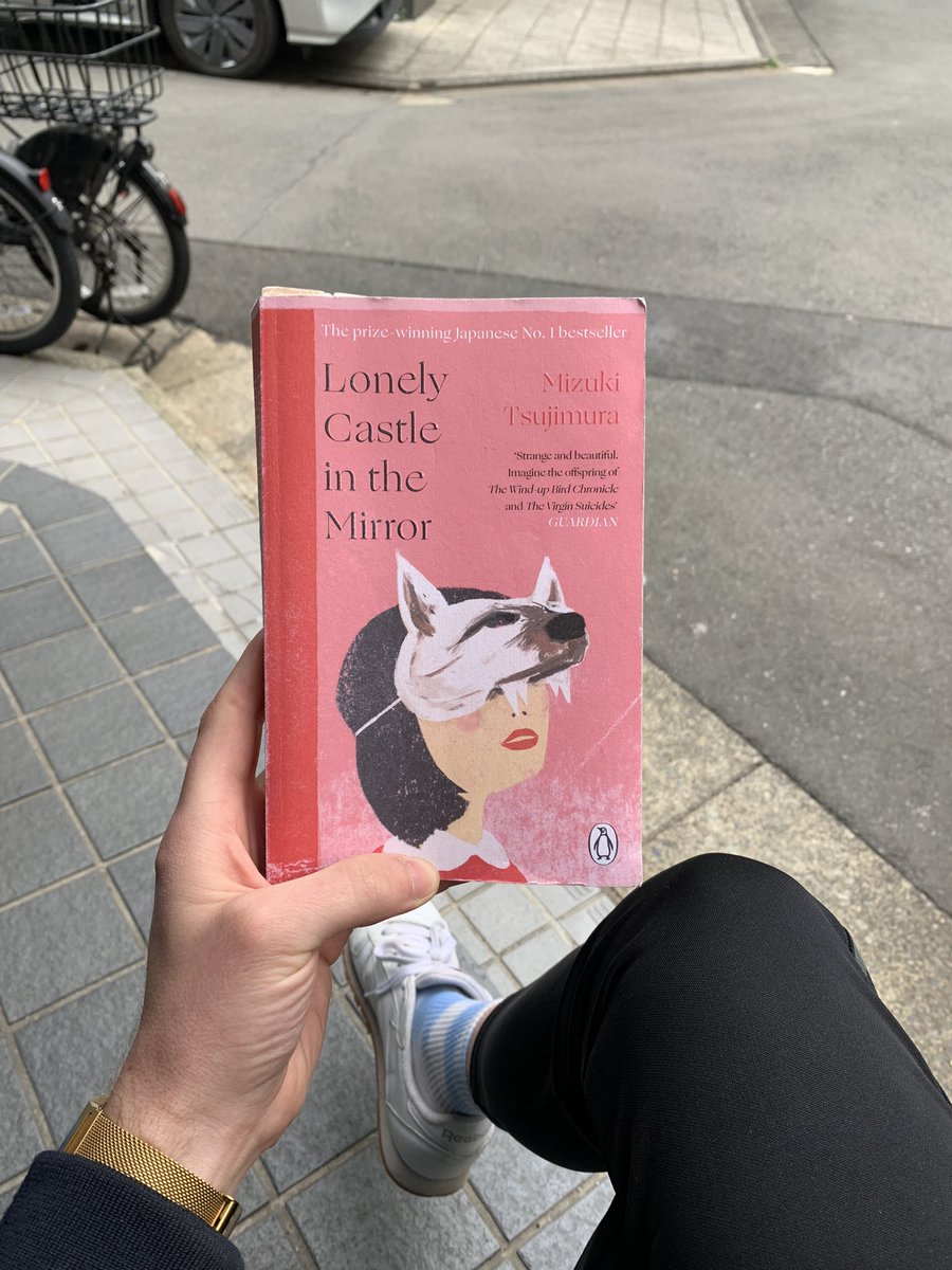 Finished Tsujimura’s Lonely Castle in the Mirror while visiting Osaka, Japan. A heartwarming story and intriguing characters. However, I agree with the Japan Times that it lacks subtlety. A good read for teens or young adults.