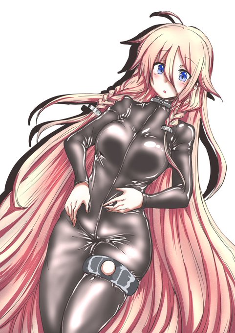 今日のラバースーツはIAちゃんです 