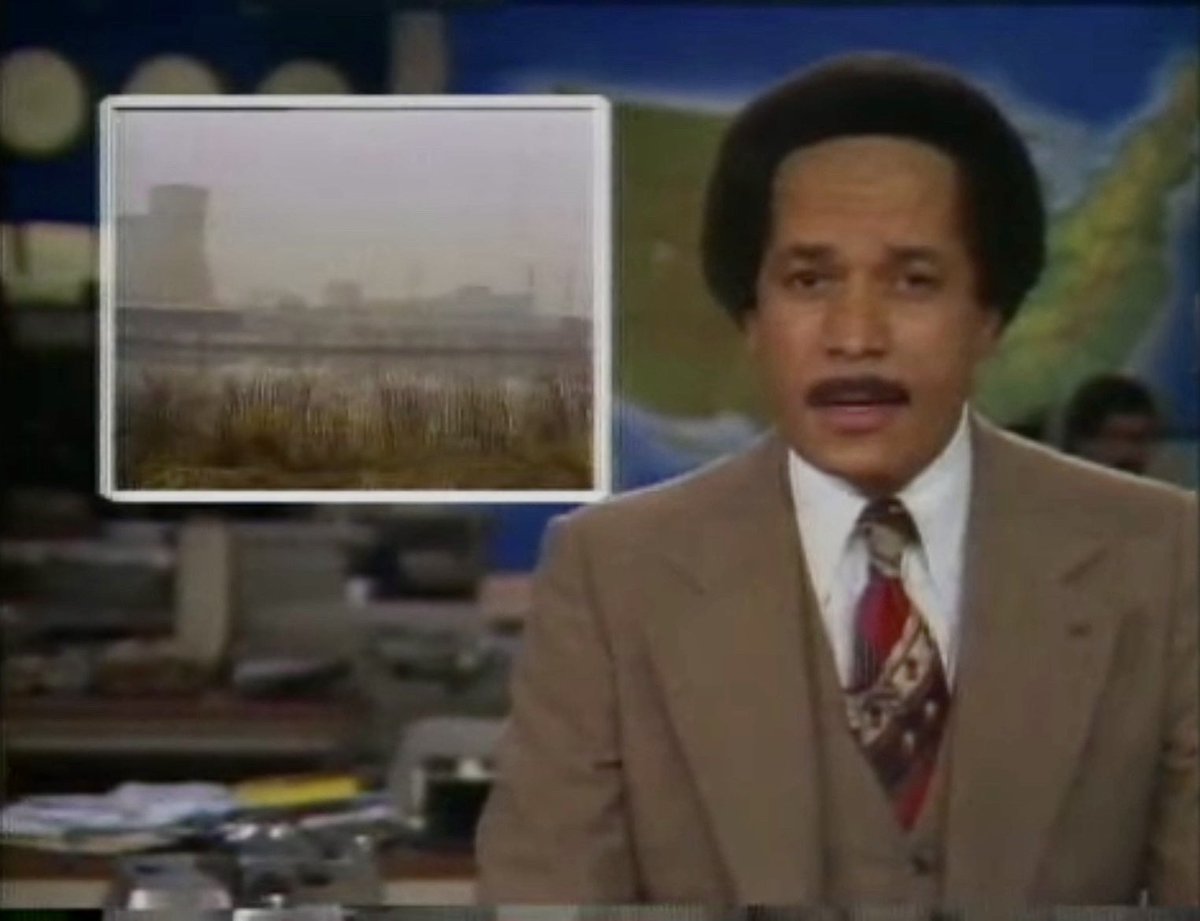 CoolComix's tweet photo. Listening Sunday to the tail end of the latest episode of @throughlineNPR, on the Three Mile Island nuclear accident that included broadcast news reports from the time when I recognized the unmistakable voice of my father, #MaxRobinson, then co-anchor of @ABCWorldNews.
@NABJ https://t.co/uYd9X9xeDG