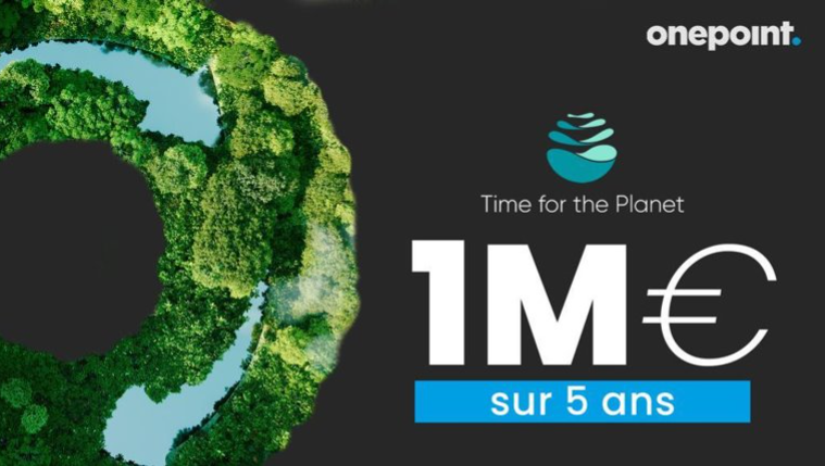 onepoint's tweet photo. 🍃Investir dans l'innovation au service de la planète ça rapporte... à l'humanité ! ​
Devenir partenaire @tftp_france pour 5 ans et investir 1M€, c'est l'engagement qu'on a pris pour soutenir une cause qui nous concerne tous ! 🍃​
#climat #planete #TFTP https://t.co/bXfMF1EuQm