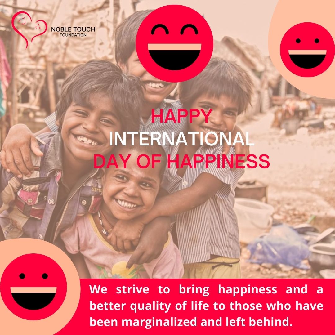 NobleTouchF's tweet photo. Happy International Day of Happiness! 😄
Join us in assisting in spreading joy to those who have been marginalized and left behind.

#InternationalDayOfHappiness #NobleTouchFoundation #BasicHealthcare #Education #WomenEmpowerment #SpreadHappiness #MakeADifference  #SocialChange https://t.co/fN3YNX5xKY