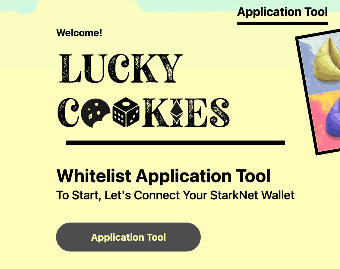 gm

we are building the first pre-mint tool on #Starknet✨

it's coming for you in a short time!

a piece of friendly advice;
🍀RT it 🔃
🍀Open notifications🔔