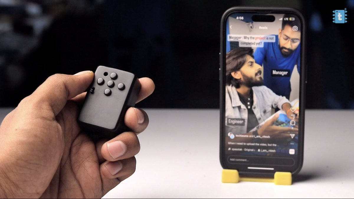 IMtechiesms's tweet image. BLE/WiFi Remote to control your Phone, Laptop or even your home appliances.
🎥 - youtu.be/SVlm7QU5Nkk
Project made using #ESP32C3 Board from @seeedstudio
@esp32com @ESP32net