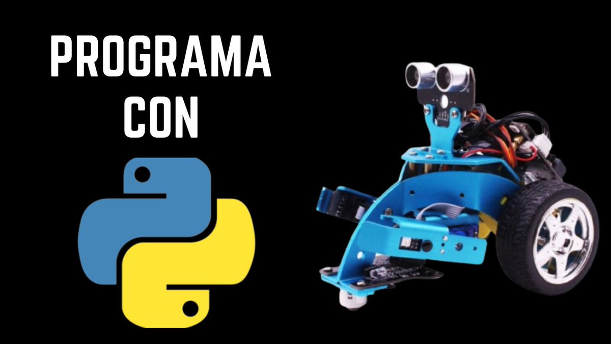 Microprogeek's tweet photo. Cómo programar un robot con python https://t.co/CZE5mT2act vía @YouTube

#Python #microbit #robotica #Robot #HappyBirthday https://t.co/vFkP4qytWp