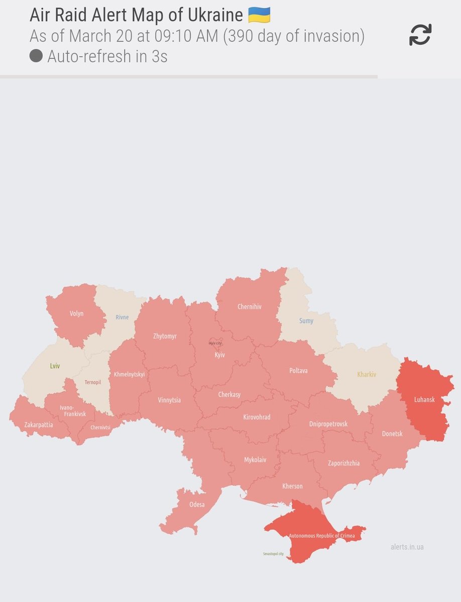 Euromaidan Press on Twitter "Air raid alerts spreading across Ukraine"