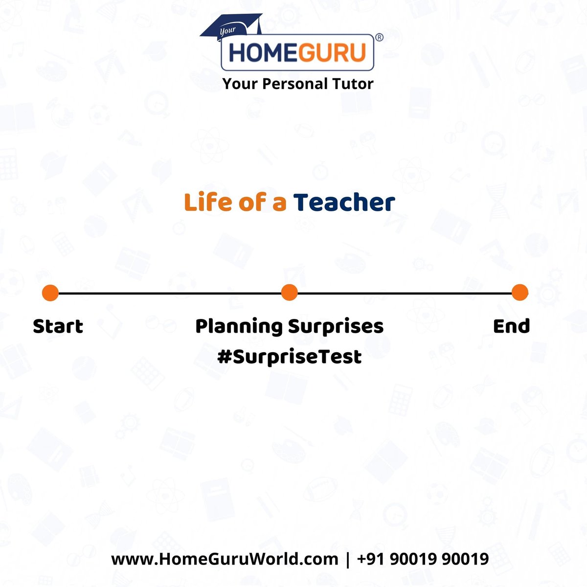 The story sounds familiar, and we know just how you feel.🙂👍

If you see yourself in this, drop a comment and give us a hit!👊

#everystudenteveryday #lifeofateacher #studentmemes #teenparenting #homeguruworld #hometuitions #tutoringservices