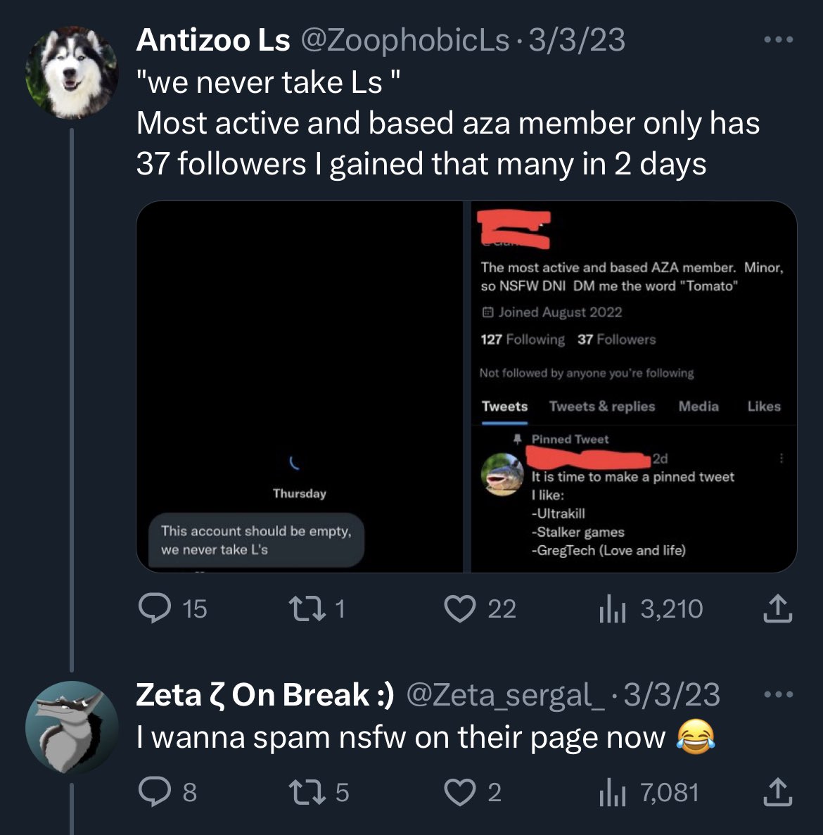 Pedo/Zoo Alerter on Twitter: "Tweet is racking up much attention. I’ll let everyone know that