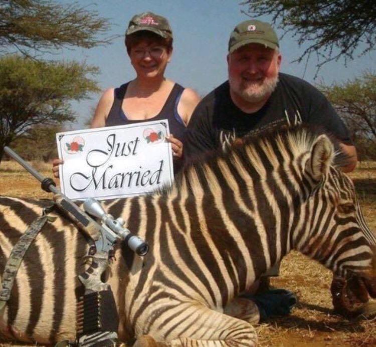 AMAZ1NG_NATURE's tweet photo. "I now pronounce you cunt &amp; wife" ~ @RickyGervais.

#BanTrophyHunting NOW!! https://t.co/s2W2UzS7P3