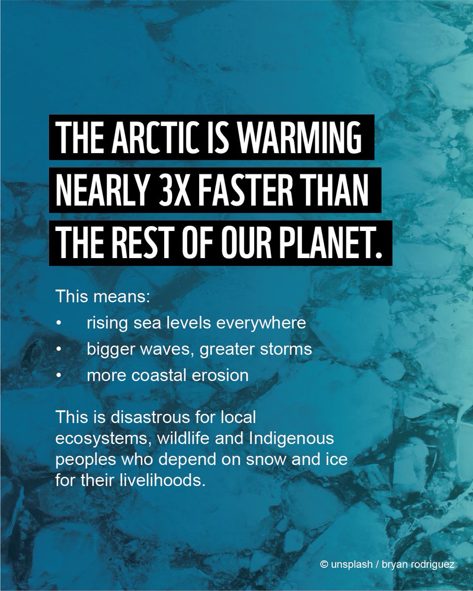 WWF_Arctic's tweet photo. Melting glaciers, stronger storms, more erosion 🧊🌀
∞ We’re all connected & impacted. Let's be ambitious 💪🏽🌱
#ArcticConnected 👇
https://t.co/IxxIwDf10H https://t.co/PiuXdByUUZ