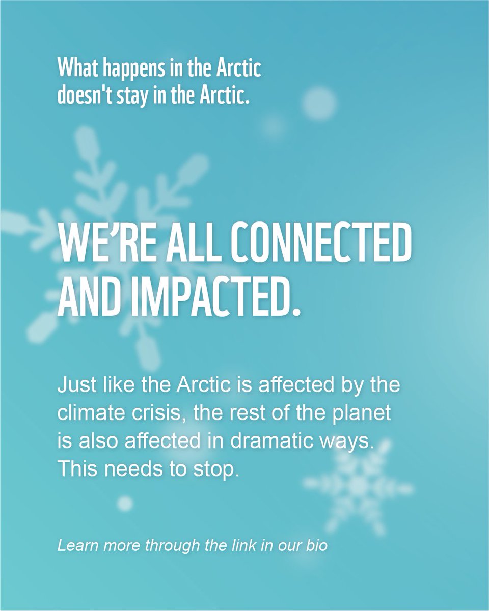 WWF_Arctic's tweet photo. Melting glaciers, stronger storms, more erosion 🧊🌀
∞ We’re all connected & impacted. Let's be ambitious 💪🏽🌱
#ArcticConnected 👇
https://t.co/IxxIwDf10H https://t.co/PiuXdByUUZ