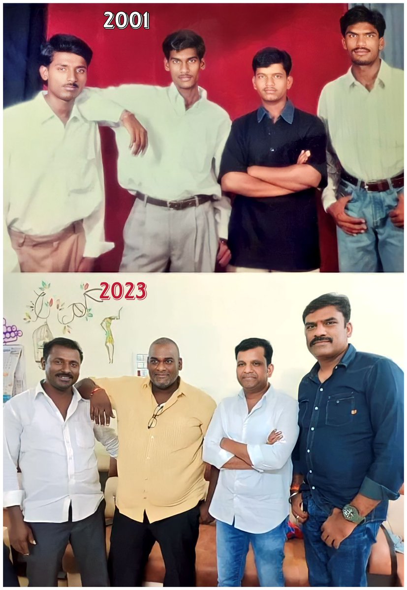 DrGadariBRS's tweet photo. 2001 - 2023 📸👌😍
#FriendShipGoals 🤝 #22YearsChallenge 👍 https://t.co/5TzfLhQWOi
