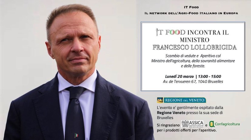 ITFood_'s tweet photo. ITFood🇮🇹 incontra oggi il Ministro Francesco Lollobrigida 
#agroalimentare #network 🇮🇹🇪🇺 https://t.co/87kET5uFvV