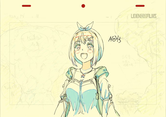 ライザアニメ化おめでとうございます!
PVに作画監督で参加させていただきました。
本編も頑張りますのでよろしくお願いします。
*掲載許可済み https://t.co/u4mE03e1tJ 